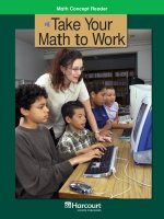 Math Concept Reader MCR g6 take your math to work