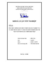 Tìm hiểu chính sách phát triển doanh nghiệp vừa và nhỏ trung quốc và một số kinh nghiệp đối với việt nam trong tiến trình hội nhập