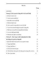 giá trị quyền sử dụng đất là tài sản thế chấp