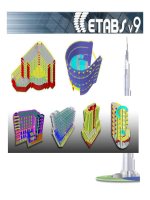 BÀI TẬP ETABS v.9.x