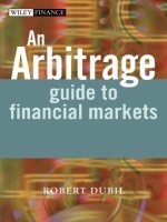 an arbitrage guide to financial markets