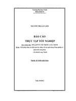 đề tài giải pháp nâng cao hiệu quả huy động vốn tại ngân hàng nông nghiệp và phát triển nông thôn