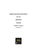 Giáo trình vi xử lý - Beginning Microcontrollers with the MSP430