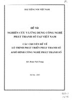 Chuyên đề về lộ trình phát triển phát thanh số và mô hình công nghệ phát thanh số