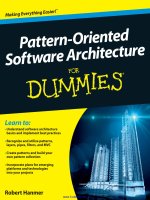 pattern-oriented software architecture for dummies