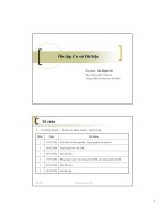 Tài liệu ôn thi cao học - thạc sĩ khoa học máy tính, hệ thống thông tin trường ĐH KHTN TP.HCM:p1