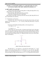luận văn điều khiển các linh kiện điện tử để điều khiển tốc độ động cơ