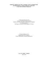 Nghiên cứu và dự đoán tiềm năng phát triển của giảng viên dựa trên các đặc tính nghiệp vụ và hồ sơ cá nhân làm cơ sở xây dựng chương trình phát triển đội ngũ giảng viên