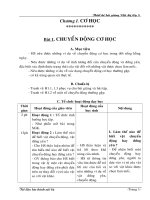 Vật lý 8 giáo án cả năm