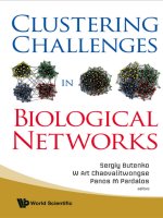 clustering challenges in biological networks  -  s. butenko (world, 2009)