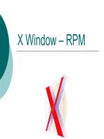 Chương 8: Quản trị X Windows