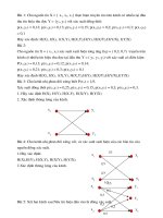 Bài tập nguyên lý truyền thông