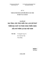 thành lập bản đồ địa chất biển đông và các vùng kế cận tỷ lệ 1-1.000.000 - địa tầng, cấu trúc kiến tạo, lịch sử phát triển địa chất và phân vùng triển vọng dầu khí thềm lục địa việt nam