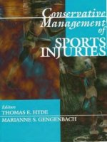 conservative management of sports injuries  -  t. hyde, m. gengenbach (lippincott, 2007)
