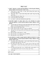 Thực trạng và hệ quả từ cạnh tranh không lành mạnh trong hệ thống ngân hàng