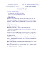 De cuong mon vận tải và bảo HIỂM  dai hoc mo