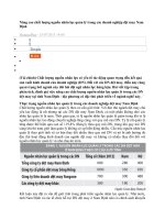 Nâng cao chất lượng nguồn nhân lực quản lý trong các doanh nghiệp dệt may nam định