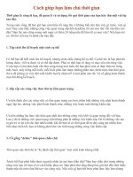 Cách giúp bạn làm chủ thời gian