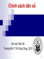 Bài giảng dân số và phát triển bài 6   ths  nguyễn thành nghị