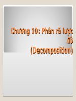 Chương 10 Phân rã lược đồ (Decomposition)