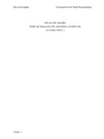 thiết kế mạch đo tốc độ động cơ hiển thị tốc độ