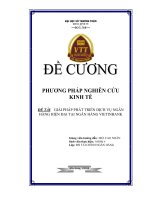 đề tài giải pháp phát triển dịch vụ ngân hàng hiện đại tại ngân hàng vietinbank