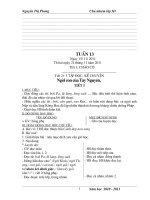 giáo án lớp 3 tuần 13