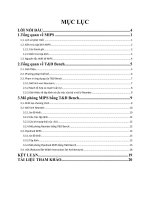 Thiết kế và demo MIPS trên t&d bench