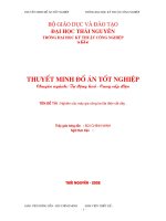 đồ án nghiên cứu tia lửa điện máy gia công