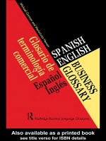 spanish-english business glossary