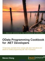 odata programming cookbook for .net developers