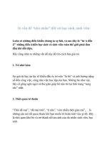 16 vấn đề “khó nhằn” đối với học sinh, sinh viên