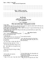 Giáo án lớp 4 tuần 30