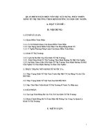 tiểu luận quan điểm toàn diện với việc xây dựng, phát triển kinh tế thị trường theo định hướng xã hội chủ nghĩa