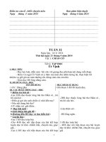 giáo án lớp 5 tuần 32