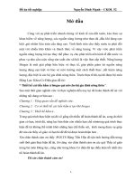 Thiết kế xây dựng  cải tiến hầm ủ biogas qui mô cho hộ gia đình