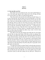 phân tích các yếu tố ảnh hưởng đến tình hình sản xuất cây bưởi thanh trà thủy biều
