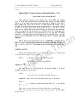 lý thuyết ngôn ngữ hình thức chương 1