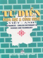 TỪ ĐIỂN KHOA HỌC CÔNG NGHỆ VIỆT ANH