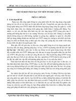 skkn đề tài một số biện pháp dạy tốt môn tin học ở lớp 4 – 5