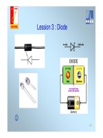 Kĩ thuật điện tử-Diode