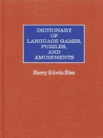 dictionary of language games, puzzles, and amusements