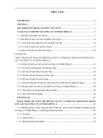 hoàn thiện kế toán chi phí sản xuất và tính giá thành sản phẩm xây lắp tại công ty cổ phần đông á