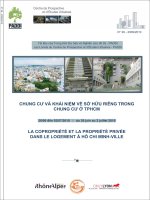 Chung cư và khái niệm về sở hữu riêng trong chung cư ở TPHCM