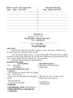 giáo án lớp 5 tuần 27