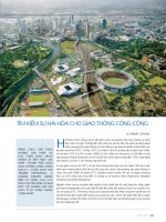 Tìm kiếm sự hài hòa cho giao thông công cộng