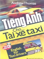 TIẾNG ANH CHO TÀI XẾ TAXI