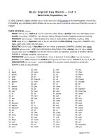 850 basic key words