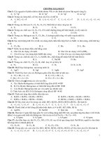 đề ôn tập thi học kì 2 môn hoá