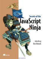 secrets of the javascript ninja